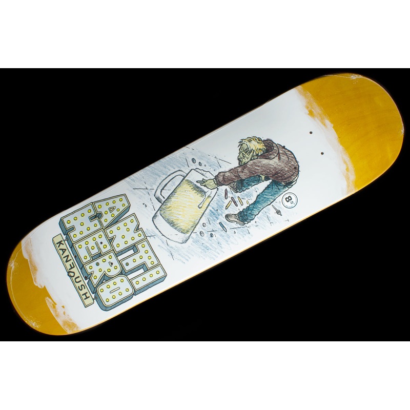 Kanfoush Street Performers Yellow Deck 8.5″