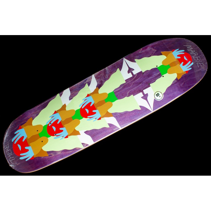 Marbie Reflect Deck Purple 8.5″