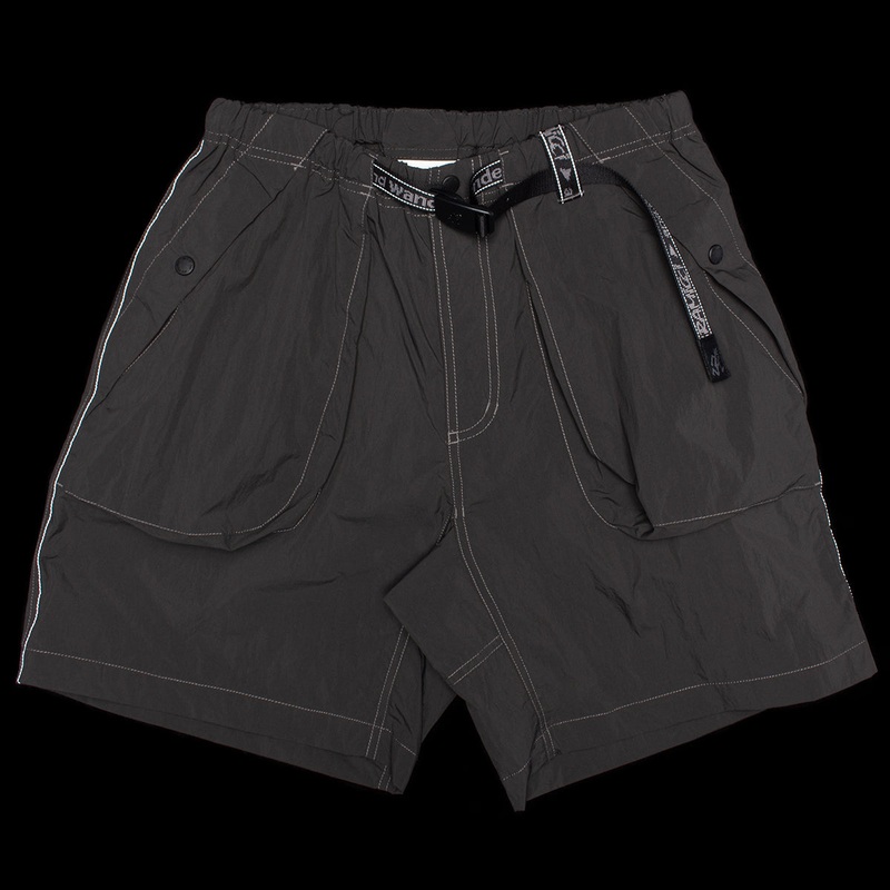 Brushed Nylon Short x And Wander