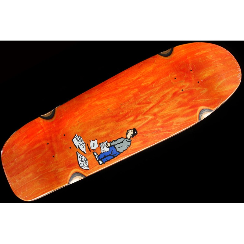 Dane Brady News Paper WW Orange Deck