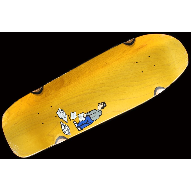 Dane Brady News Paper WW Yellow Deck