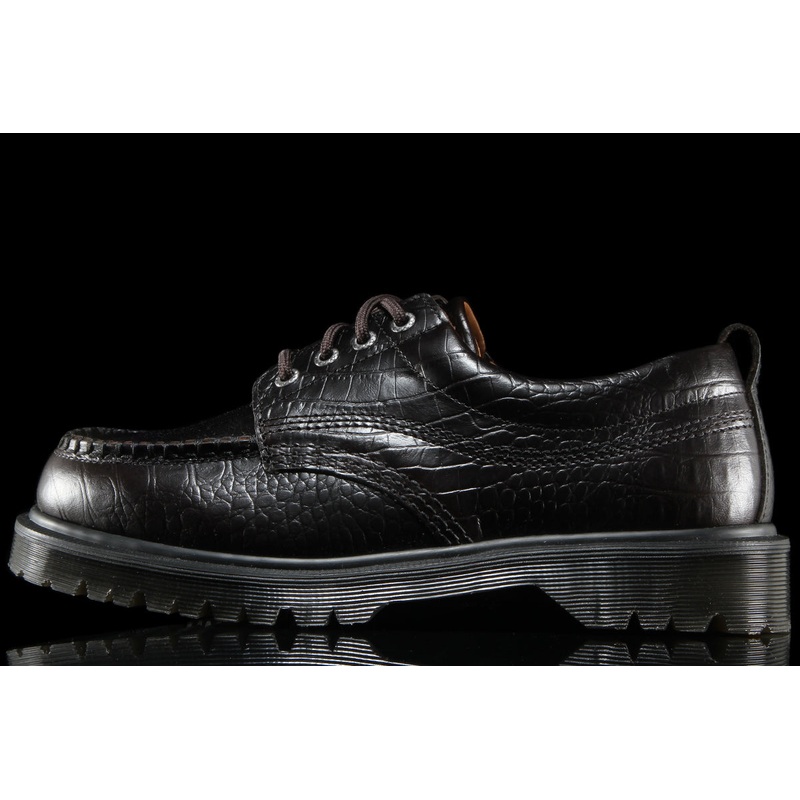 Lowell – Crocodile Embossed Analine Leather