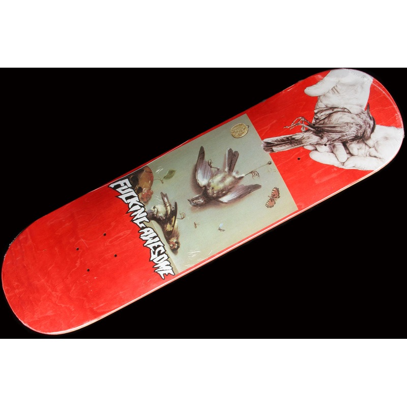Birds Red Deck 8.25″