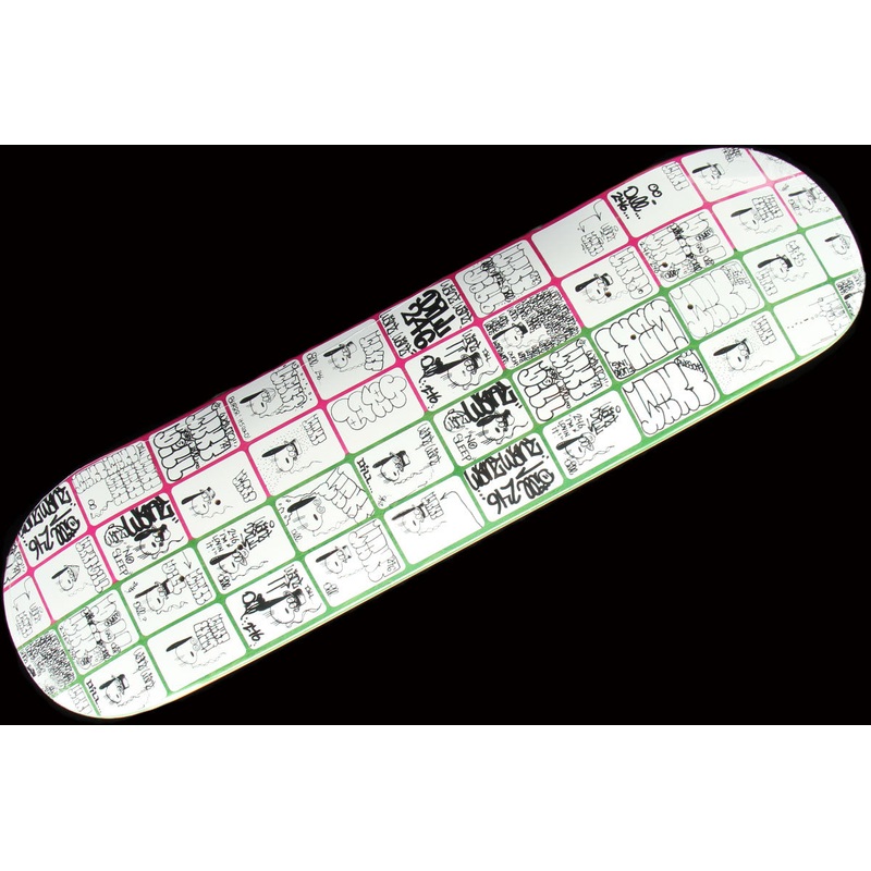 Dill Wanto Pink/Green Deck 8.25″