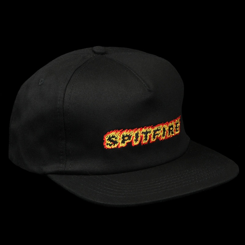 Flames Script Hat