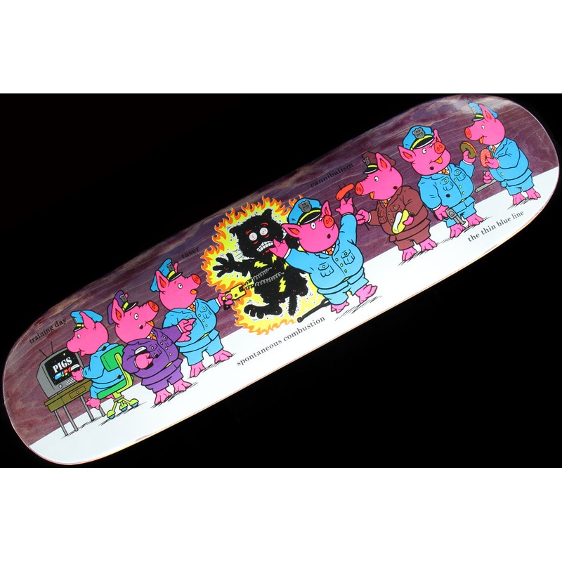 Pigs BBQ Purple Deck 8.5″