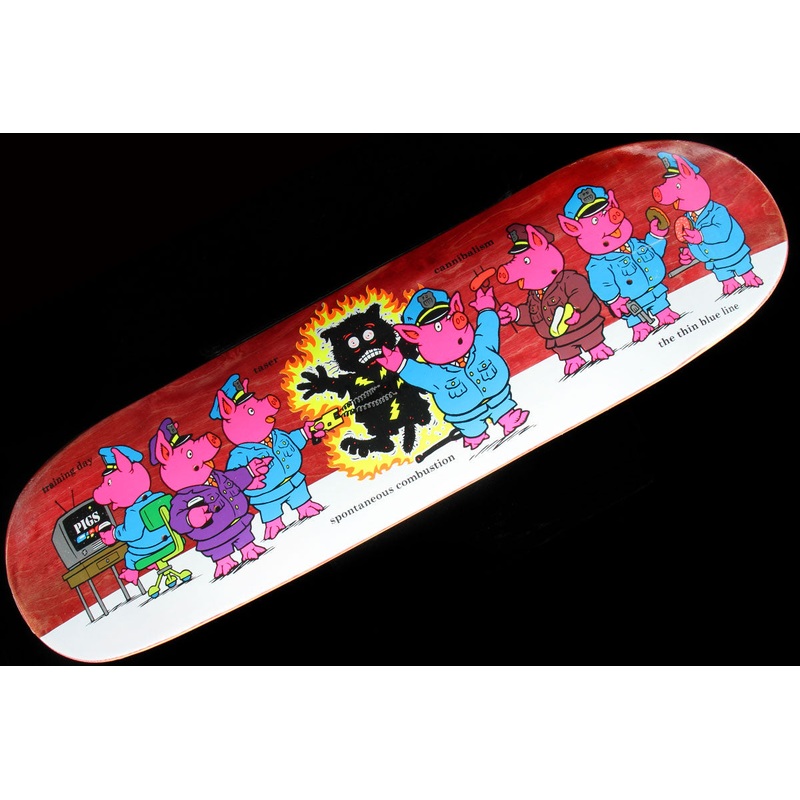 Pigs BBQ Red Deck 8.5″