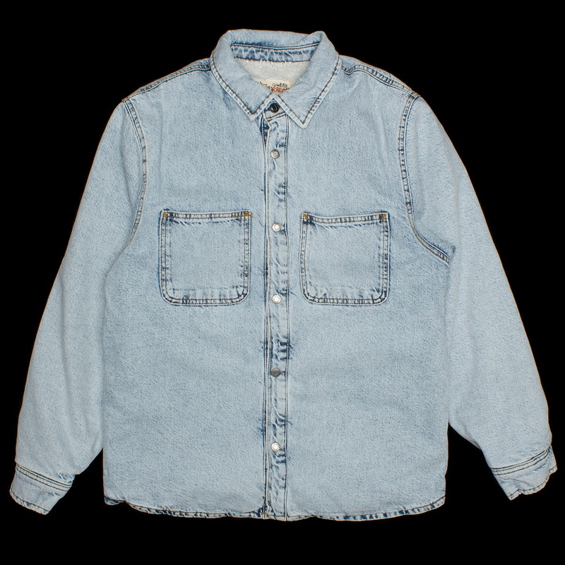 Sherpa Lined Denim Shirt