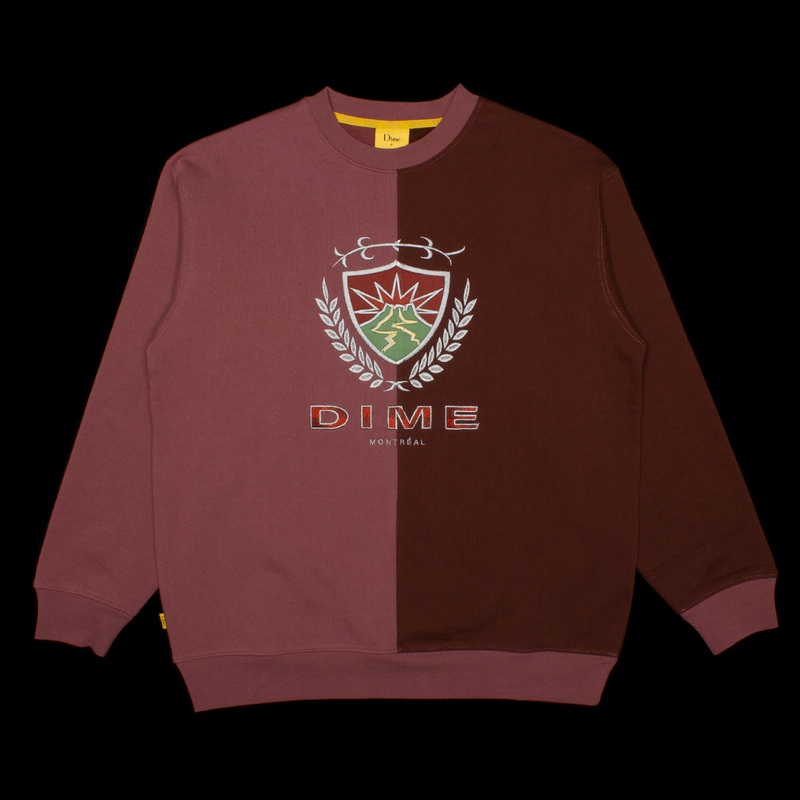 Split Crest Crewneck