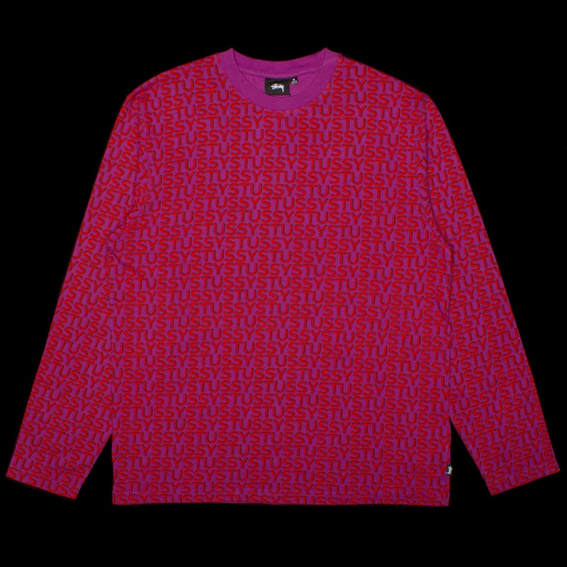 Letter Stripe L/S Crew
