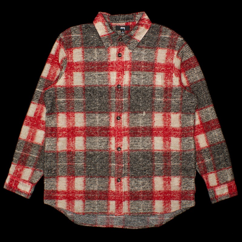 Plaid Knit Shirt