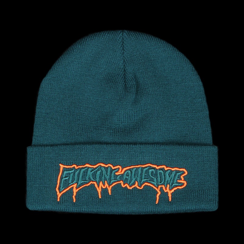 Running Logo Cuff Beanie