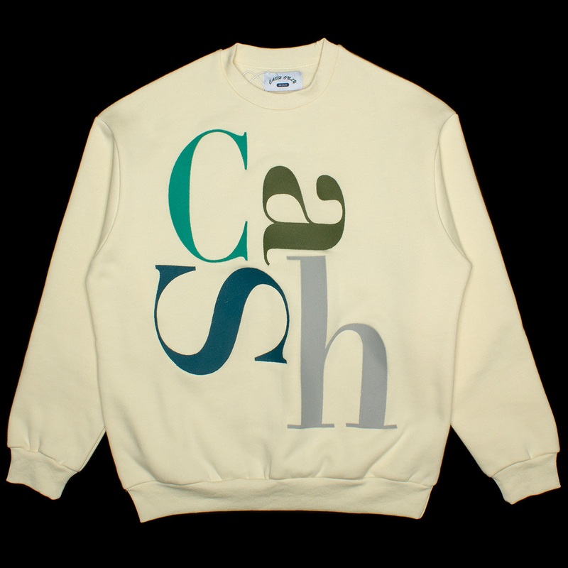 Big Letter Crewneck Sweatshirt