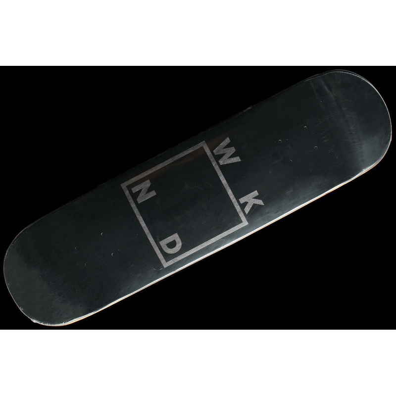 Blacked Out Logo Grey Deck 8.25″