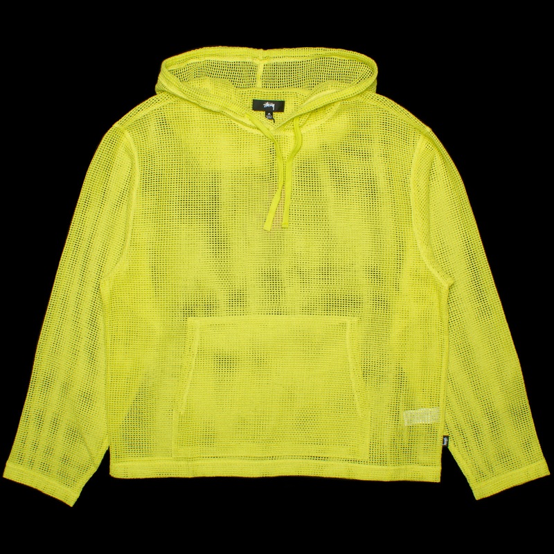 Cotton Mesh Hoodie