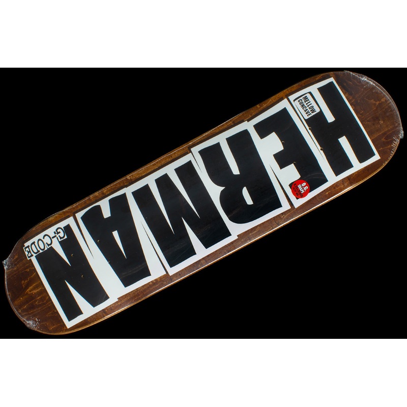 Herman Logo Brown Deck 8.25″