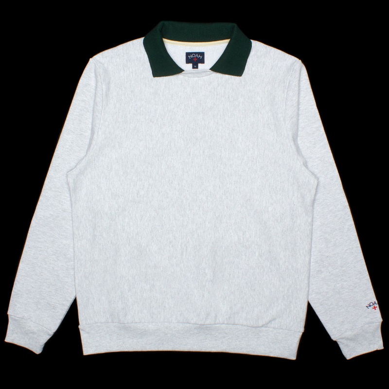 Polo Collar Crewneck