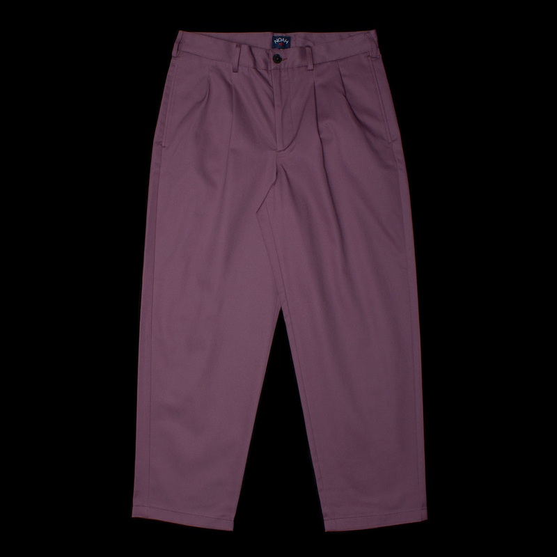 Twill Double Pleated Pants