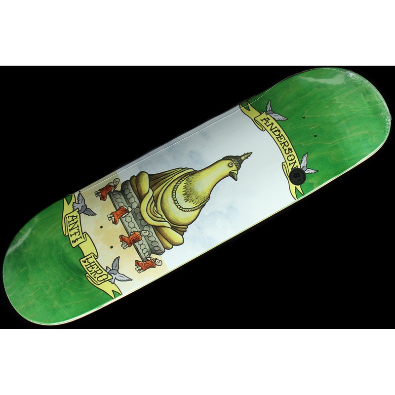 Anderson – Pigeon Religion Green Deck 8.5″