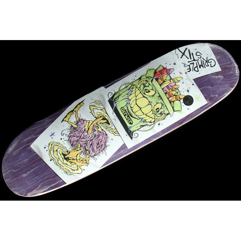 Gerwer – Coloring Book Purple Deck 8.75″