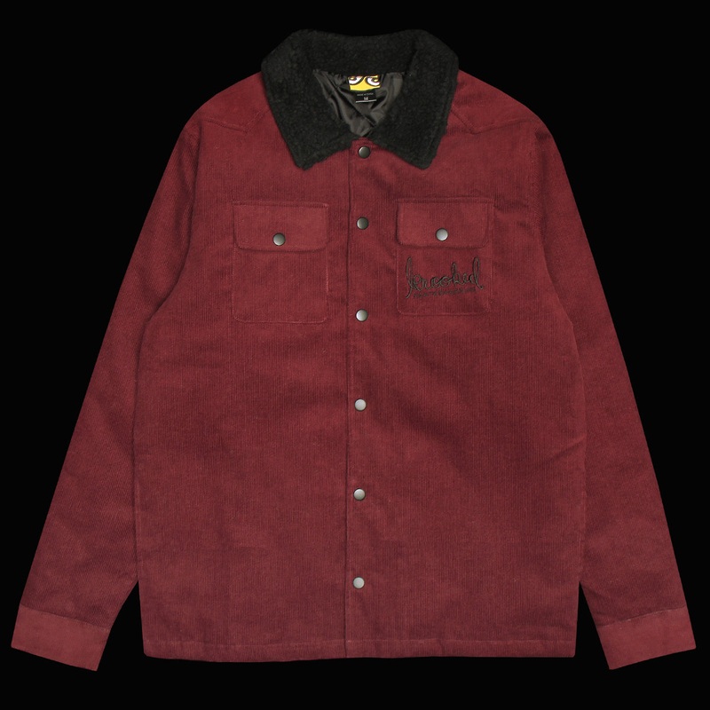 Corduroy Script Jacket