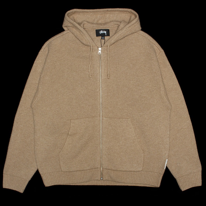 Hooded Zip-Up Sweater