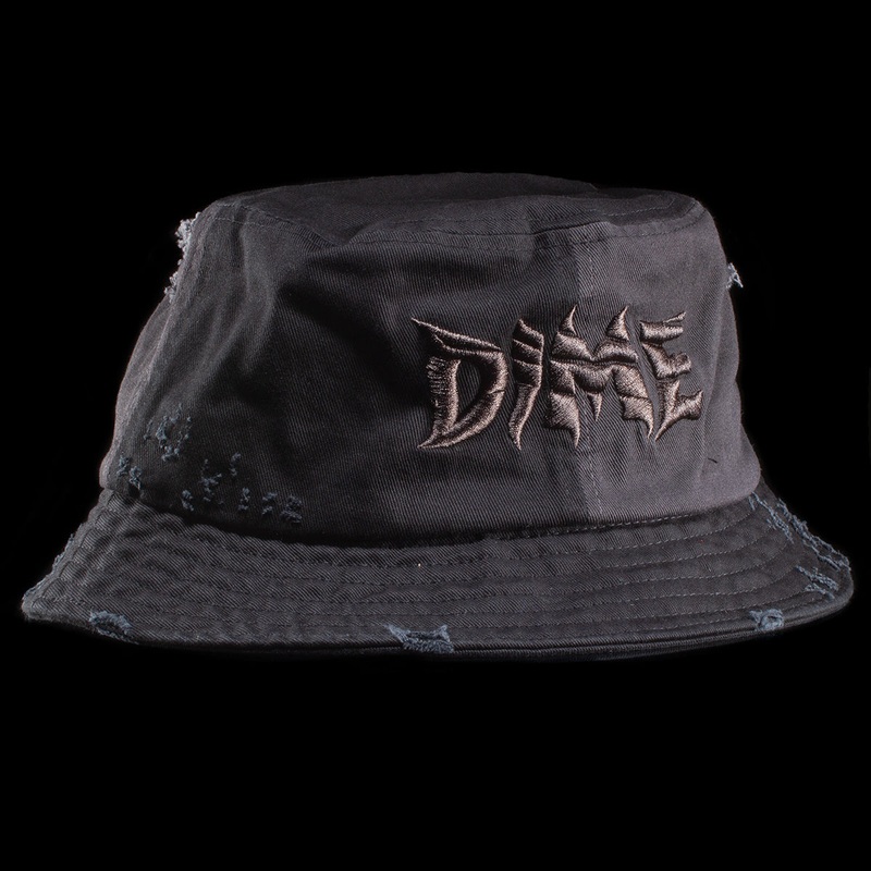 Split Distressed Bucket Hat