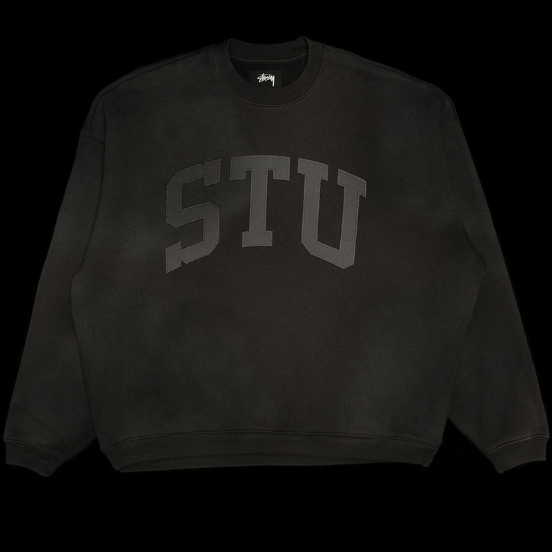 Stu Applique Crewneck