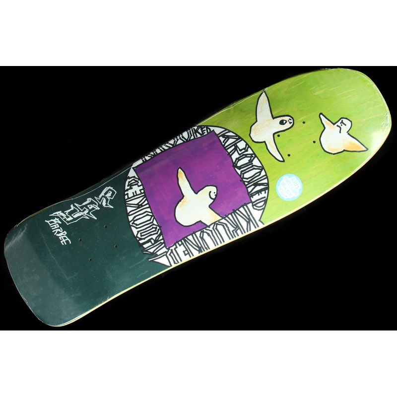 Barbee – Bird Nest Green Deck 9.5″