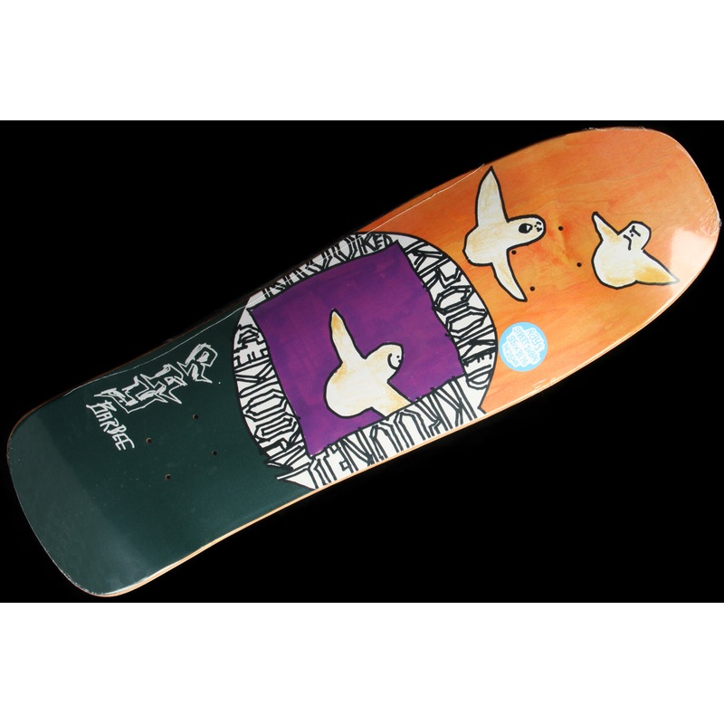 Barbee – Bird Nest Orange Deck 9.5″