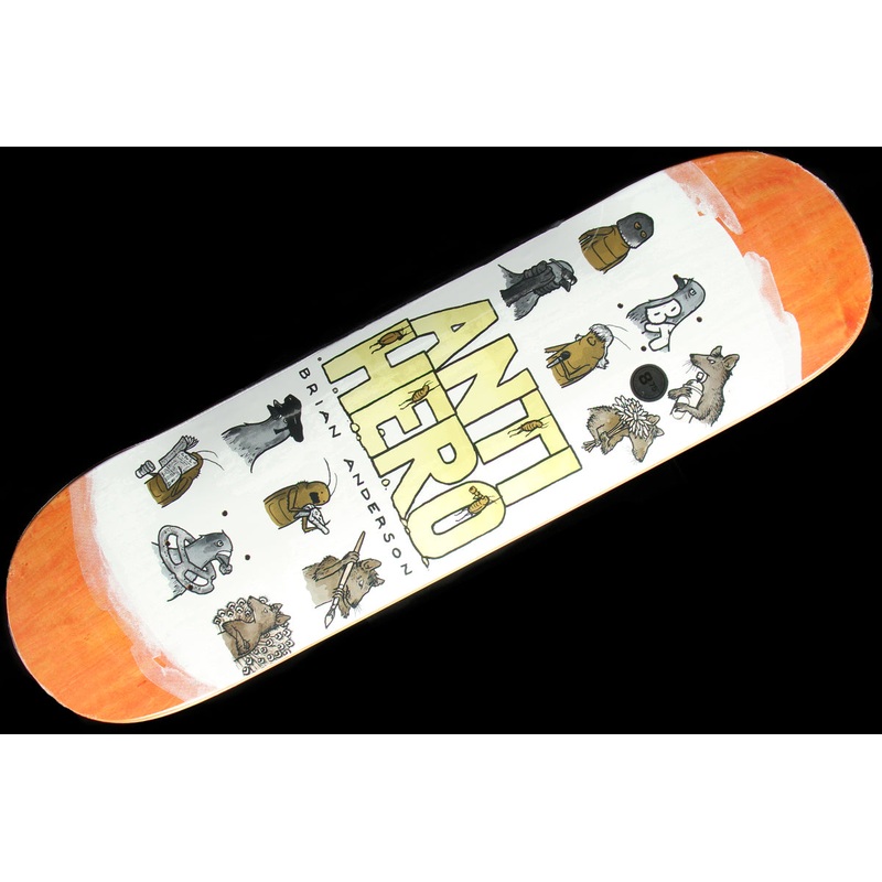 BA – Usual Suspect Orange Deck 8.75″