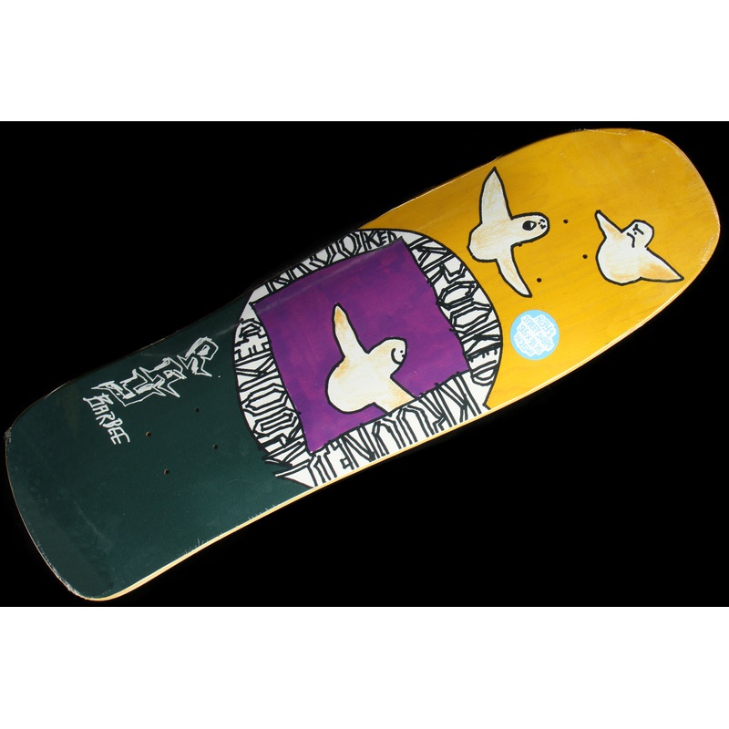 Barbee – Shaped Bird Nest Yellow Deck 9.5″