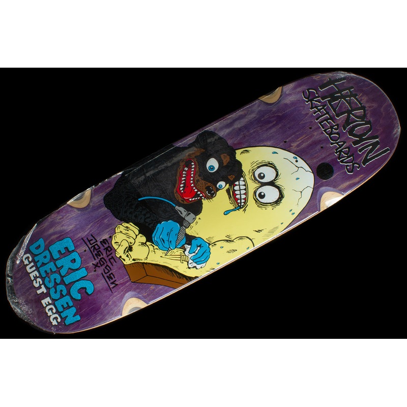 Eric Dressen – Signed Guest Egg Purple Deck 9.75″