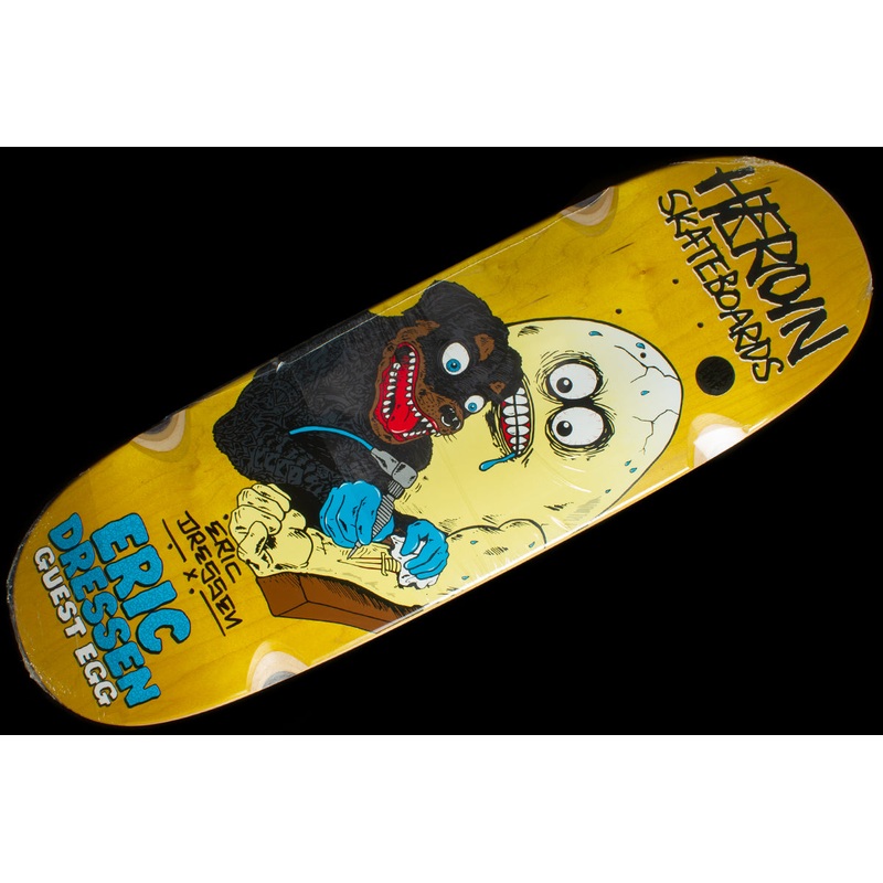 Eric Dressen – Signed Guest Egg Yellow Deck 9.75″