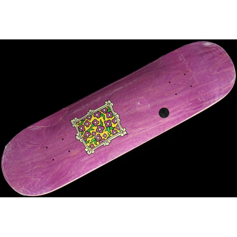 Flower Frame Embossed Pink Deck 8.25″