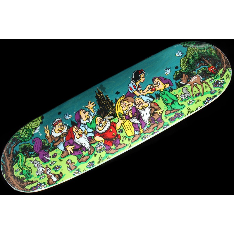 Apple Princess Deck – Teal 9″