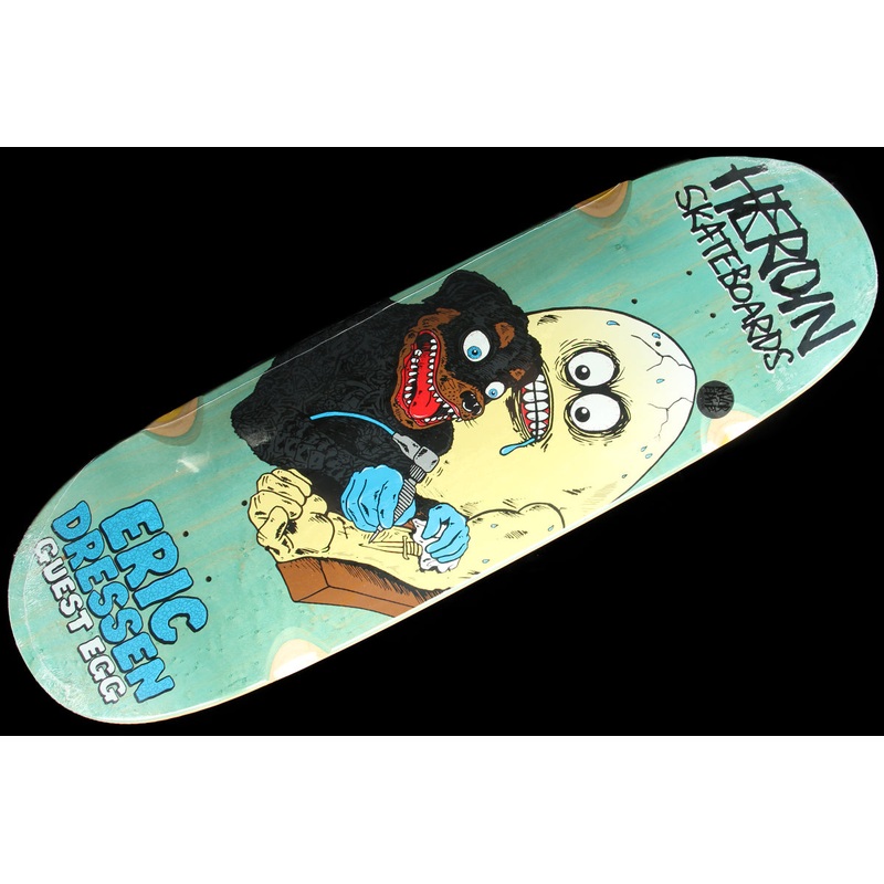 Eric Dressen – Guest Egg Teal Deck 9.75″