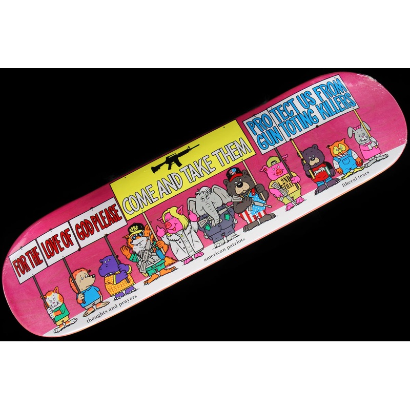 Protest Deck – Pink 8.5″