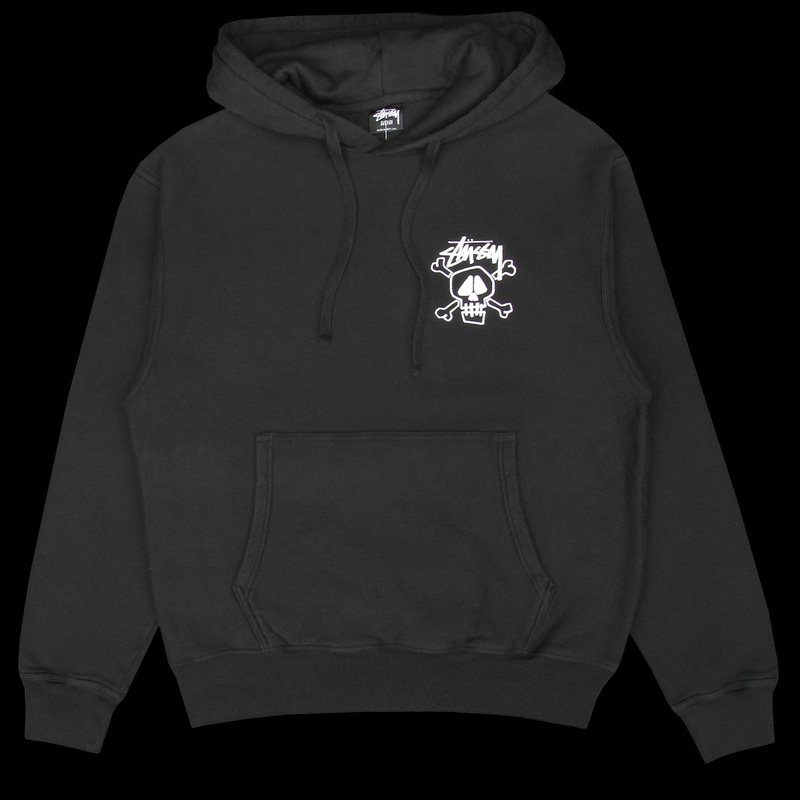 Skull & Bones Pigment Dyed Hoodie