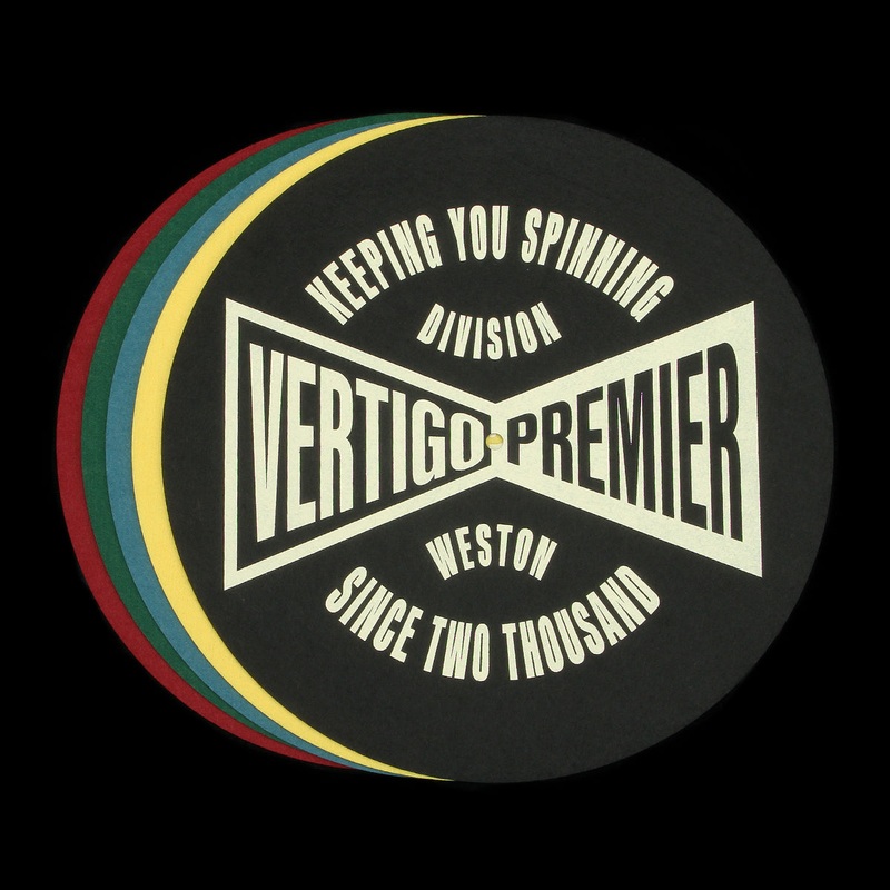 x Vertigo Record Slipmat