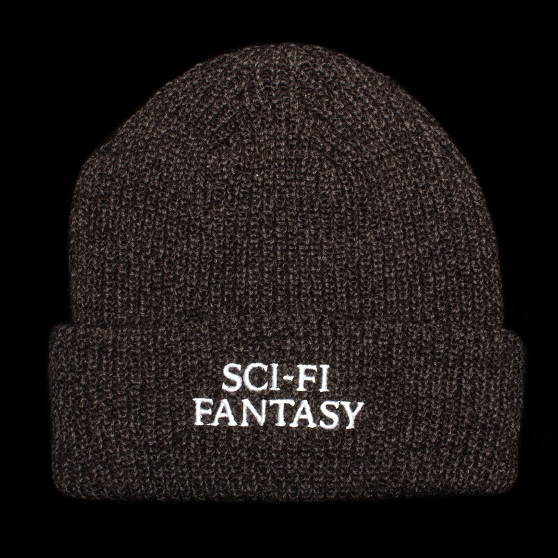 Mixed Yarn Logo Beanie