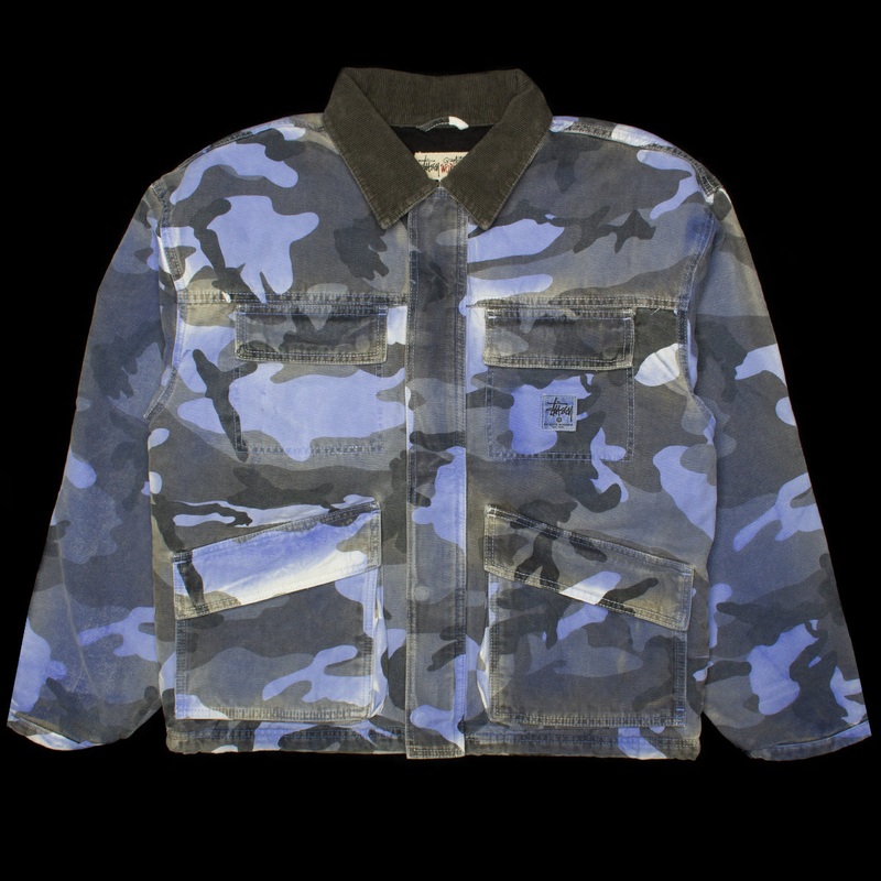 Spray Dye Canvas Shop Jacket
