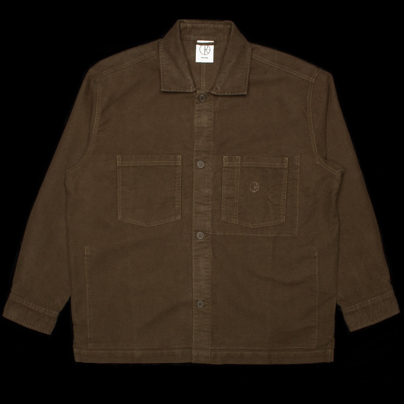 Theodore Brushed Twill Overshirt