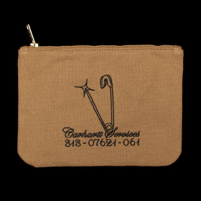 Canvas Graphic Zip Wallet