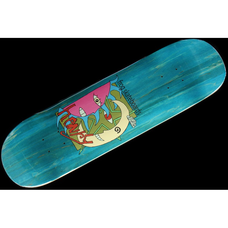 Henry – Sun Star Moon Teal Deck 8.5″