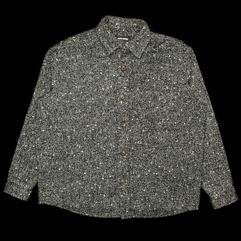 Herringbone Heavyweight Flannel Overshirt