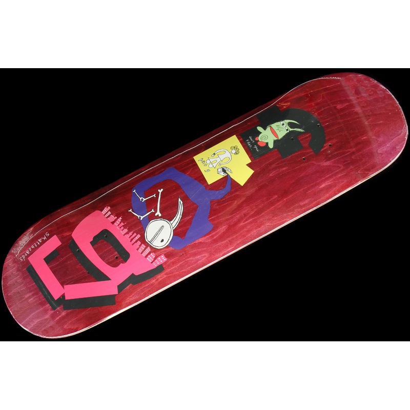 Pat G – Unleashed Burgundy Deck 8.38″