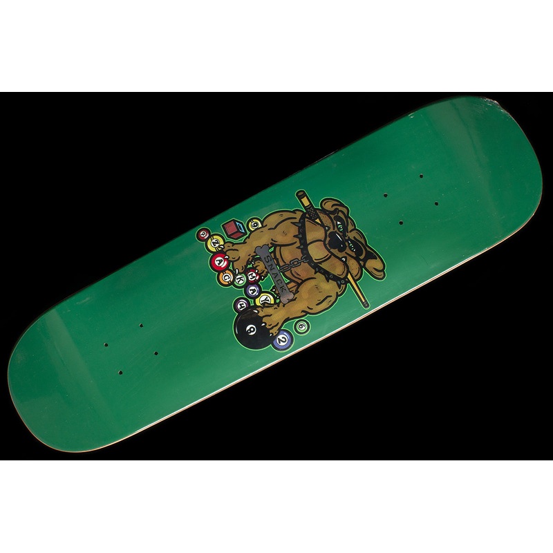 Zack May – Billiards Bully Dark Green Deck 8.25″
