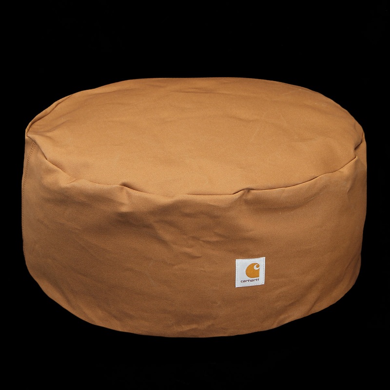 Canvas Pouf