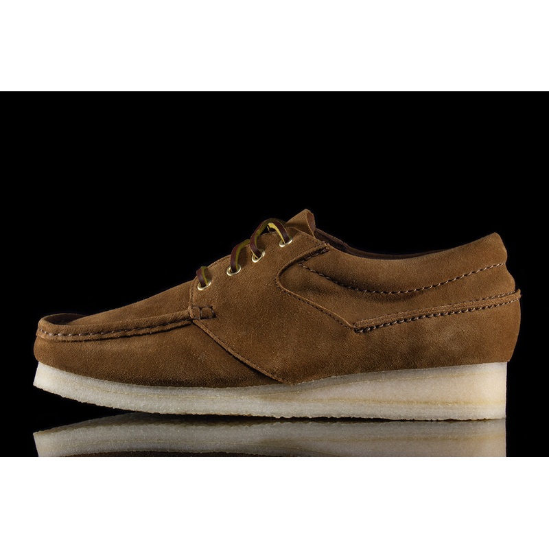 Wallabee Boat Cola Suede